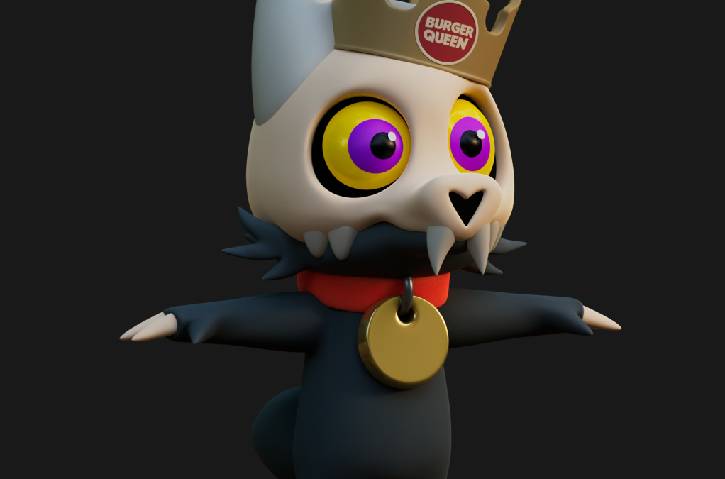3D Modeled King