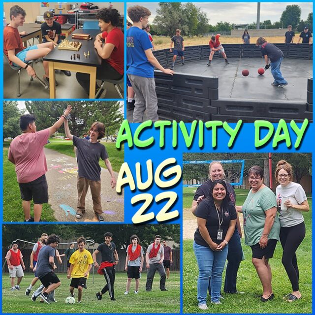 This Friday, August 22, we’re celebrating a new school year with our annual Back-to-School Activity Day! 🎉

Our awesome Student Government & STOR Officers have a fun assembly and classroom activities & games planned for the morning.

For the afternoon: Football, soccer, Ultimate Frisbee, gaga ball, spike ball, a fun run/walk, and so much more! 🏈⚽🥏

☀️ It’s going to be a hot one — don’t forget your water bottle and sunscreen!

We can’t wait to see our Dragons out having fun and making great memories! ❤🖤

#MTCHSIdaho #DragonFamily #StudentLife #BackToSchoolFun #skillsusa #natstuco