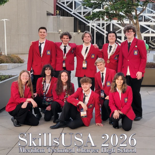 What an incredible week at the SkillsUSA National Leadership and Skills Conference!

This photo captures most of our MTCHS team following Friday night's Awards Session. (Nicole was still hard at work in her role as a SkillsUSA National Officer!)

Over the past week, our students experienced all that NLSC has to offer, not just the competitions, but also the leadership sessions, networking, and community experiences.  They embraced every opportunity and demonstrated the skill, professionalism, and determination that brought them to Atlanta.  We think they had a little fun along the way, too!

We're proud of all they accomplished this week and grateful for the experiences, memories, and friendships they've gained.

Congratulations, Dragons, on an outstanding NLSC! 🔥🐉

#MTCHSIdaho #SkillsUSA #SkillsUSANationals #NLSC #TeamIdaho #DragonPride